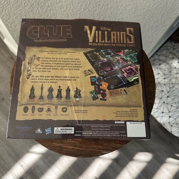 Disney | Other | Clue Villains Boardgame | Poshmark